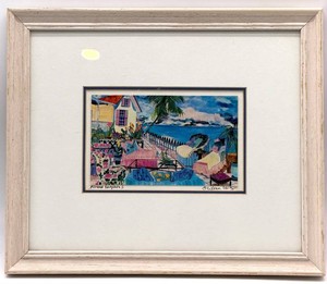 Eileen Seitz Riviera Escapade I Framed Art