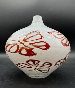 Signed Kosta Boda Art Glass Vase 6