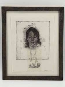 Anya Belyat Giunta From 58 Emigrant Portraits Etching - 12