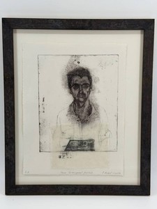 Anya Belyat Giunta 58 Emigrant Portraits Etching AP