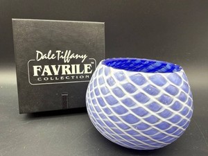 Dale Tiffany Favrile Collection Art Glass Bowl #1