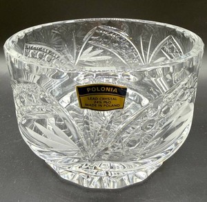 Polonia Lead Crystal Bowl