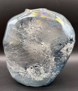 Novogratz Iridescent Art Glass Vase