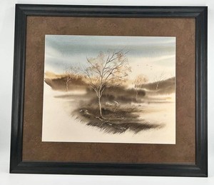 Robert Carver Framed Landscape Art - Signed Original