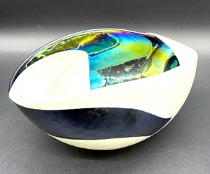 Murano Art Glass Bowl 6.5 X 4 X 3 in