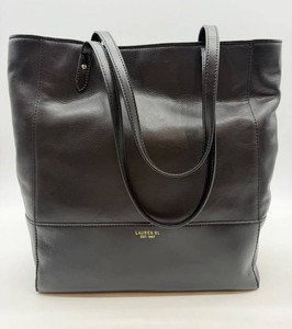 Lauren Ralph Lauren Harrow Leather Tote