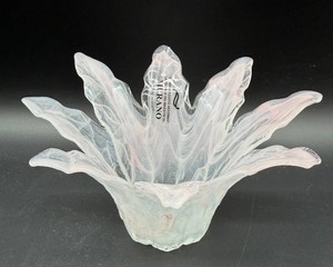 Murano Art Glass Flower Bowl - Italy