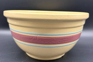 Vintage Watt Pottery Ceramic Dough Mixing Bowl