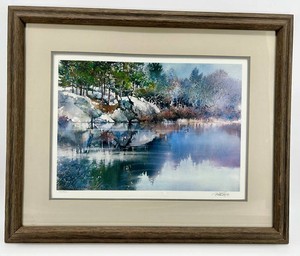 Nita Engle - Framed Landscape Print - LE 305950 - Signed