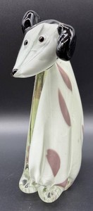 Art Glass Dog Figurine 6
