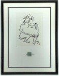 John Lennon the Hug Limited Edition Lithograph 191/5000 Framed