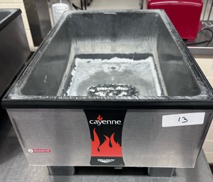 Vollrath Cayenne Model 1001 Full-Size Commercial Countertop Food Warmer (120V) (L-Kitchen)