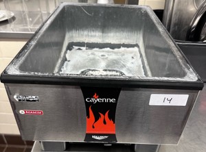 Vollrath Cayenne Model 1001 Full-Size Commercial Countertop Food Warmer (120V) (L-Kitchen)