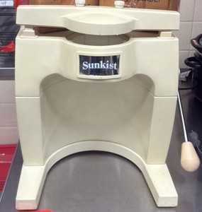 Sunkist Commercial Sectionizer Base  Model S-100