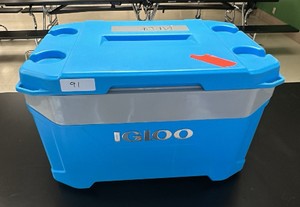 Igloo Latitude cooler, 50 quart, blue and gray (L-Kitchen)