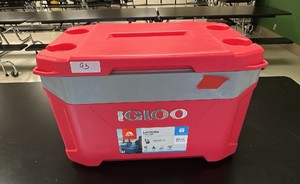 Igloo latitude cooler, 50 quart, red and gray (L-Kitchen)