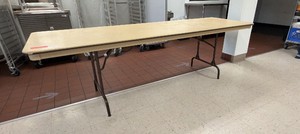 8 foot banquet table 29 inches tall 29 12 inches wide
