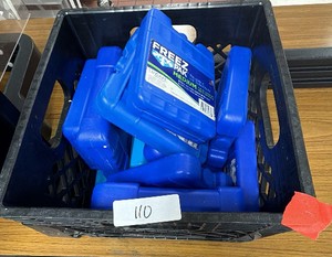 Reusable freeze packs entire crate