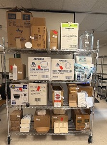 NSF Bakers rack on wheels (contents are not included) (L-Kitchen)