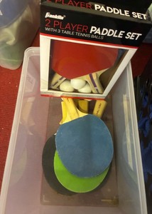 ping-pong paddles (Gym)