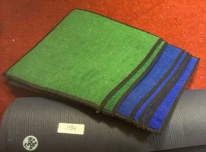 Yoga mat and squares (Gym)