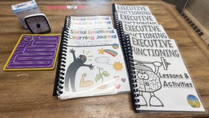 executive functioning lessons and activities, social emotional learning journals timers