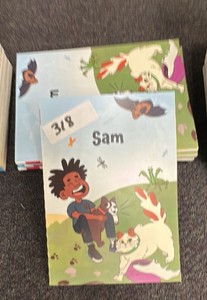 Sam. Kindergarten, Reader Skills 8