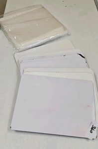 dry erase whiteboards and clear protector sleeves