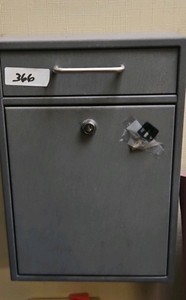mail slot with key