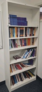 six Shelf bookcase
