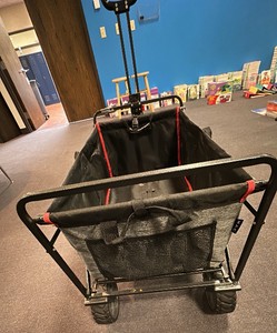 Heavy duty wagon, Mac Sports.  gray, black and red