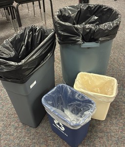 Trash cans