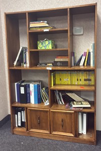 Shelf with items