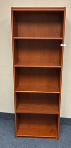 brown shelf