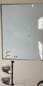 white board ,hanger