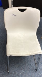 2-white chairs