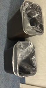 black trash cans 2