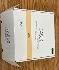CASL-2 comprehensive assessment of spoken language second edition