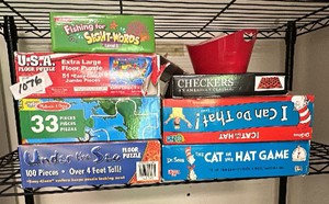 Lot of games and puzzles