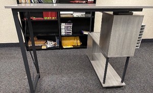 Desk on wheels