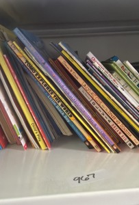 shelf of books