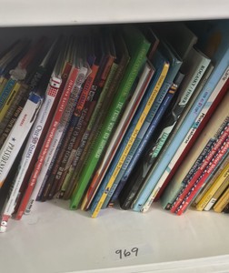 shelf of books