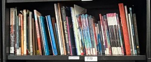 shelf of books BIOGRAPHY