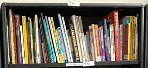 shelf of books MISC