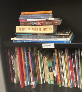 Shelf of books