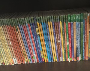 Shelf of books