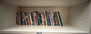 shelf of books misc