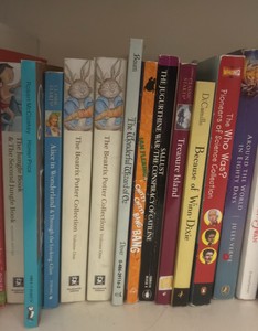 shelf of books