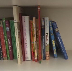shelf of books