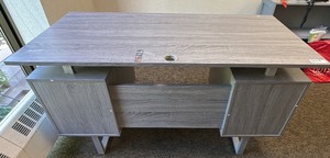 Gray desk